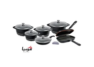 سرویس قابلمه 14 پارچه گرانیت کی اس تی مدل 9210