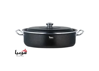 تابه گرانیتی درب فلزی تیارا سایز 60