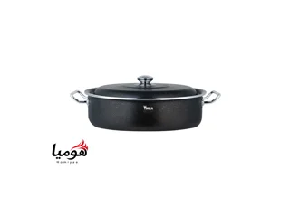 تابه گرانیتی درب فلزی تیارا سایز ۳8
