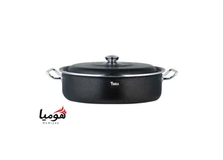 تابه گرانیتی درب فلزی تیارا سایز 44